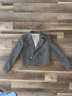 Rachel Zoe Black and White Blazer